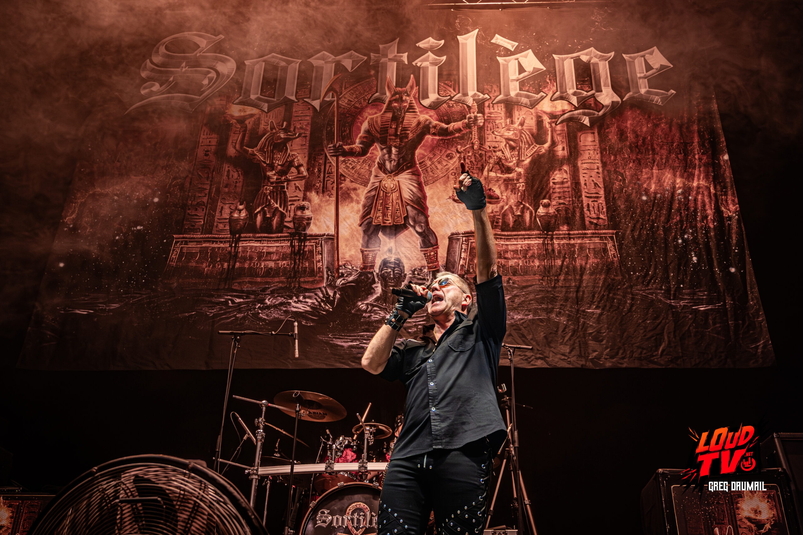 SAXON + SORTILEGE + OVERDRIVERS Paris Zenith 13 Sortilège- Zenith Paris by Greg Daumail