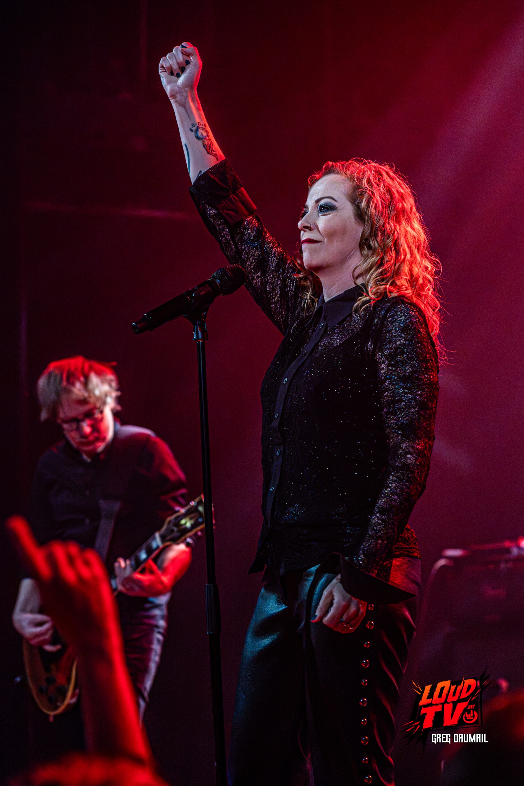 THE GATHERING + LIZZARD Trianon Paris 33 The Gathering-Paris Trianon. Pic by Greg Daumail pour Loud tv