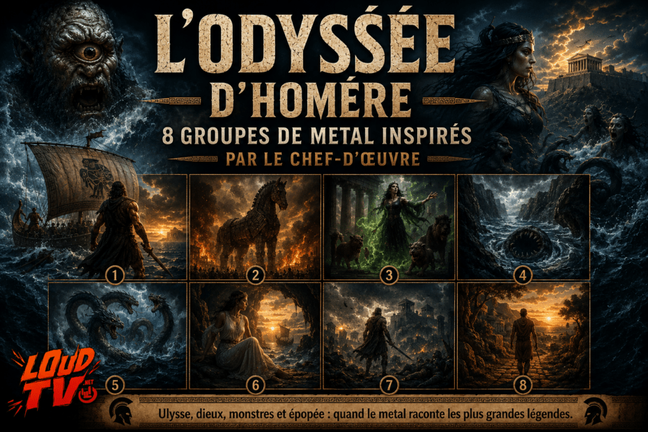 l'odysséee homere metal loud tv