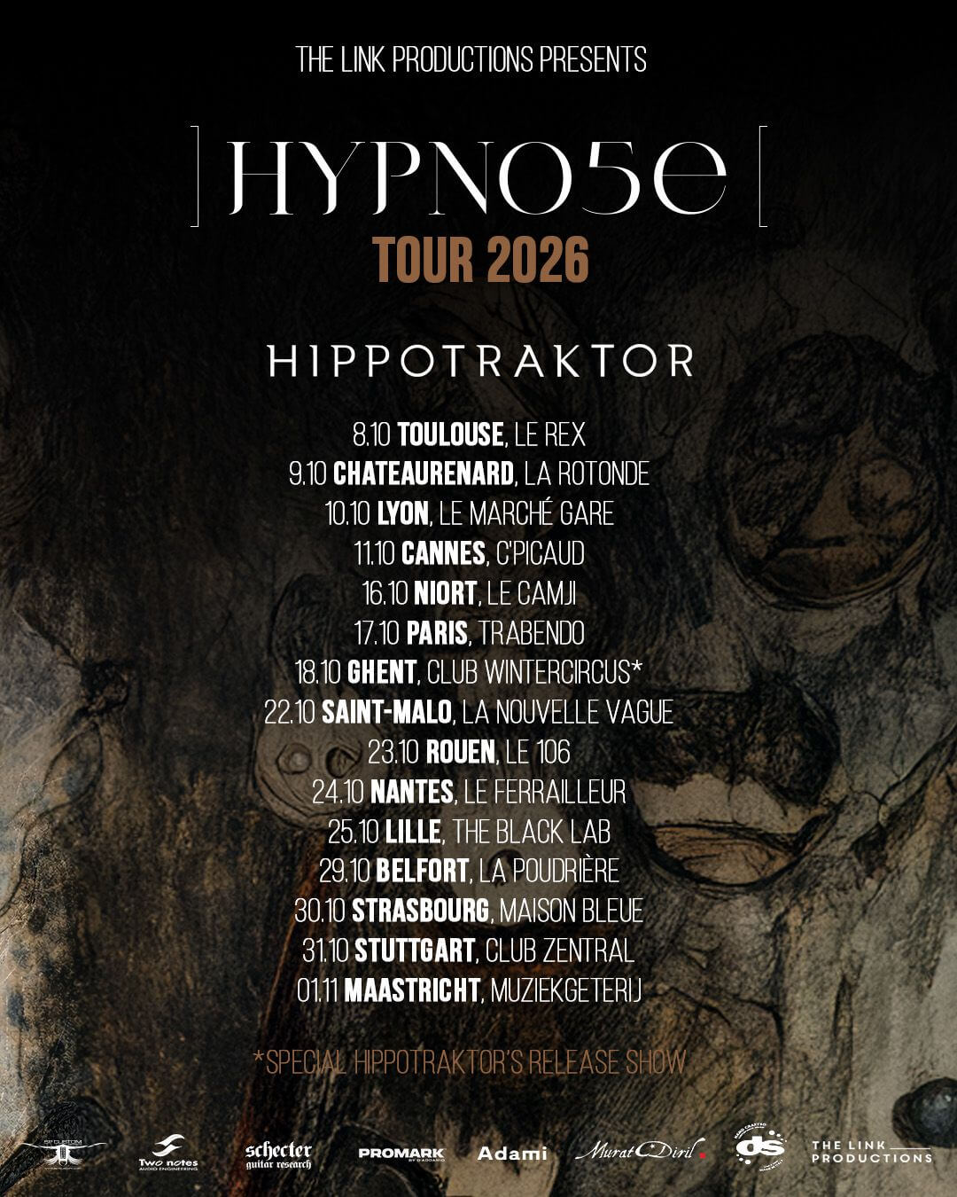 Hypno5e tour 2026