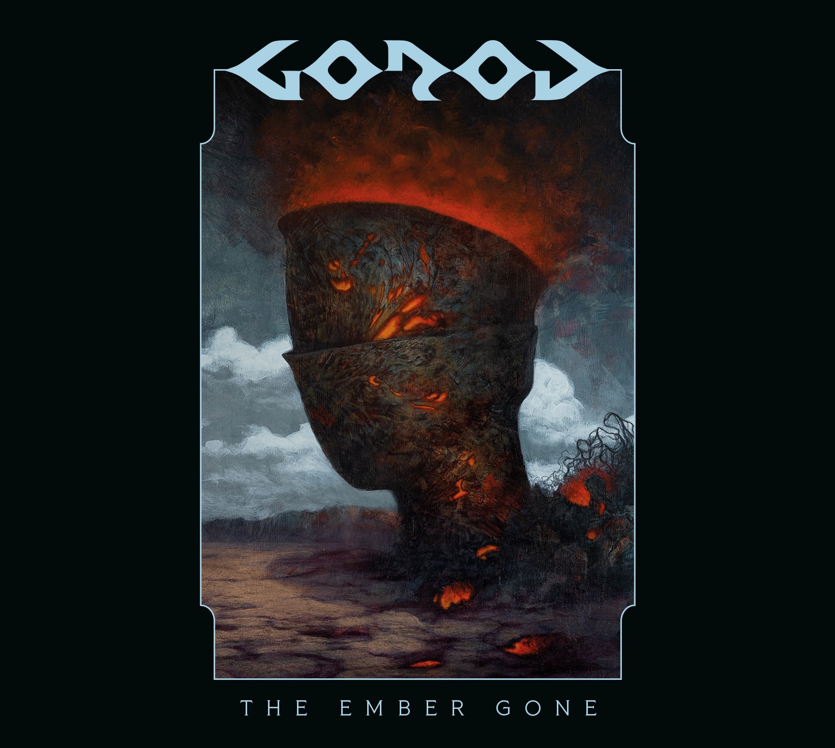 Gorod – The Ember Gone : Le retour enflammé des patrons du Tech Death 2 GOROD-pochette album