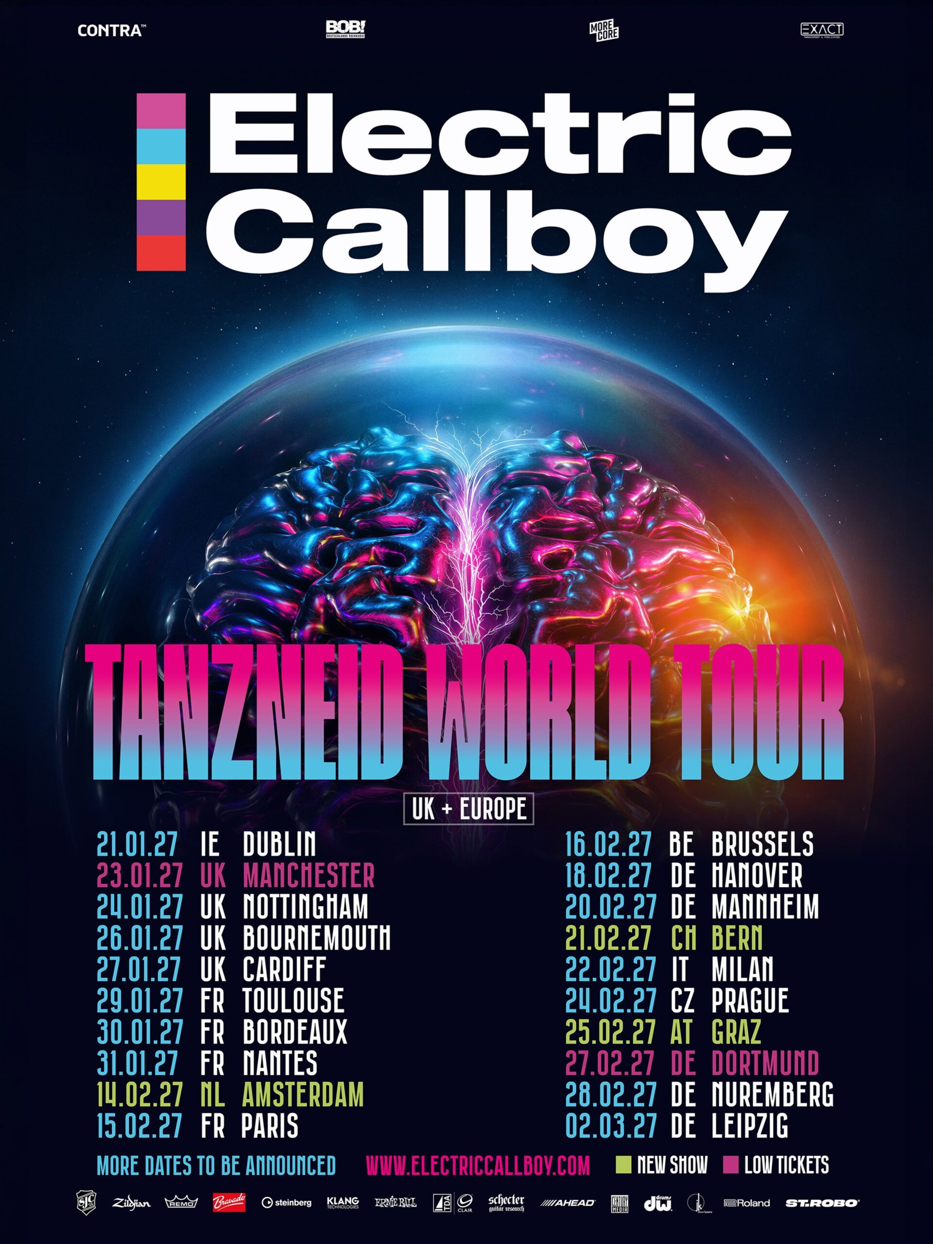 electric callboy tanzneid tour