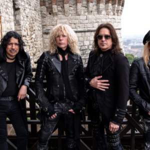 Stryper 2026: Oz Fox, Matt Hurich, Michael Sweet, Robert Sweet