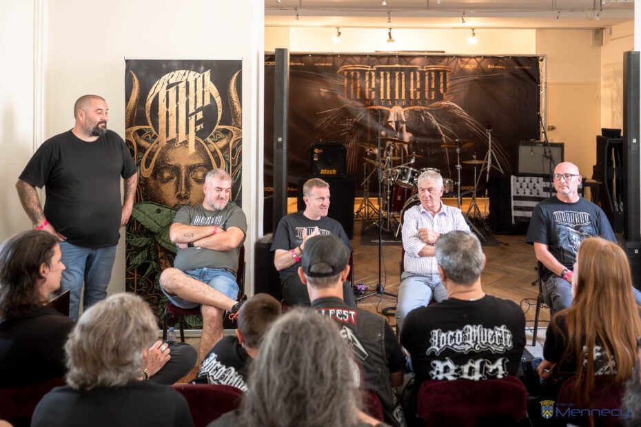 Compte rendu de la Conférence de Presse Mennecy Metal Fest 2026 3 Mennecy Metal Fest 2026 - Conférence de Presse - Photo : Caroline Courtal
