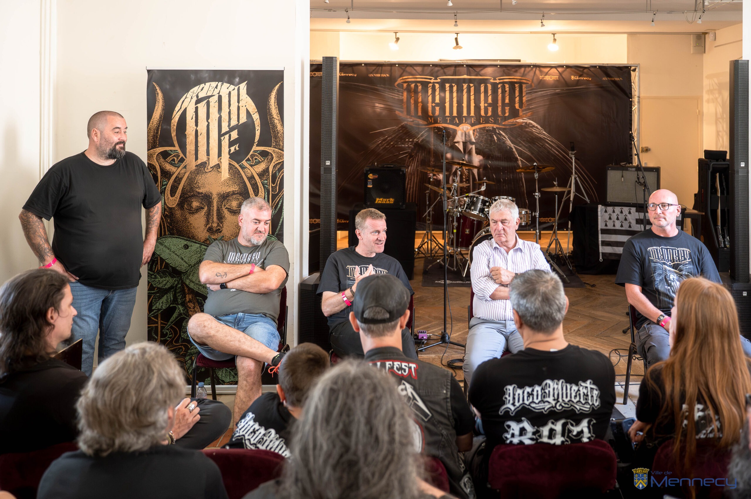 Mennecy Metal Fest 2026 - Conférence de Presse - Photo : Caroline Courtal