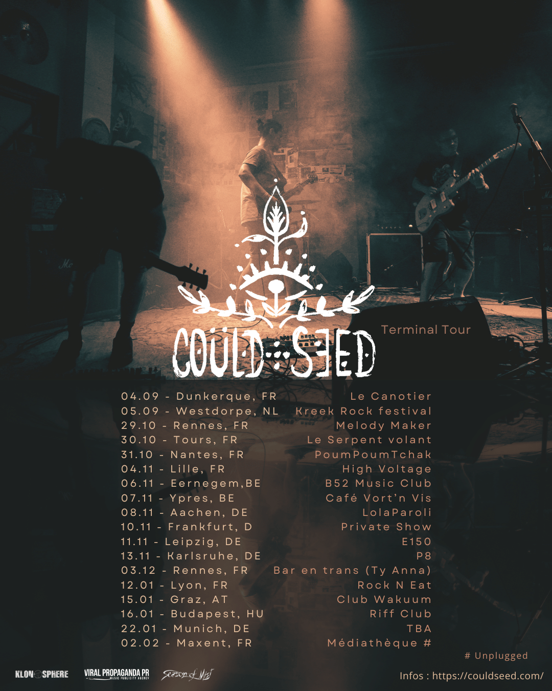 Could Seed Tour Poster 2026