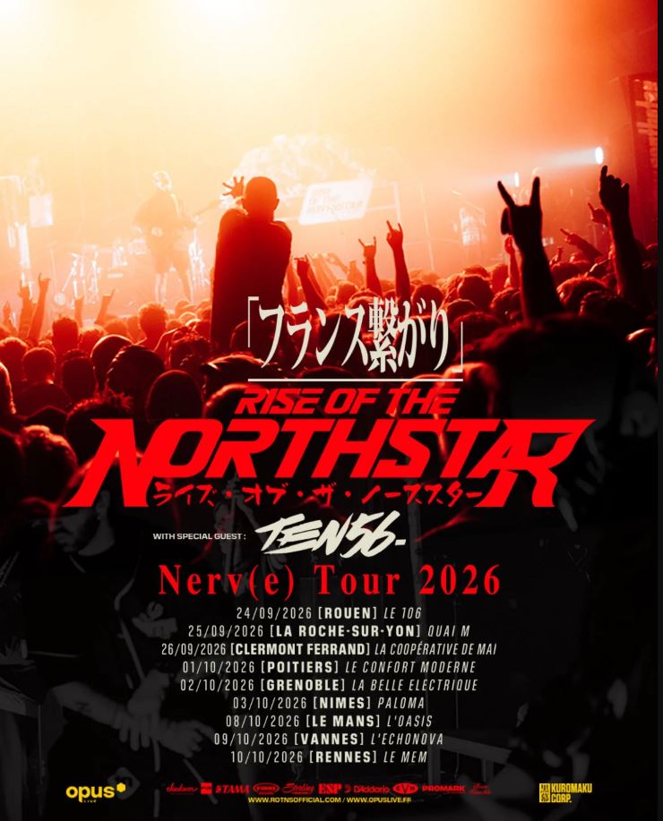 RISE OF THE NORTHSTAR lache le clip "NERV(E)" 2 Rise Of The NorthStar Nerve Tour
